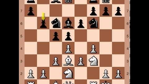 Chess Opening: The Stonewall Attack (Example Game)