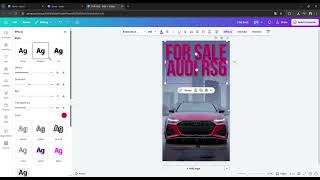 Car Poster Advert Tutorial/Guide