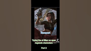 Trying the ai filter on Apex Legends Characters (part 2)