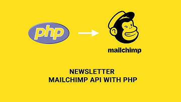 Mail Chimp Newsletter API with PHP