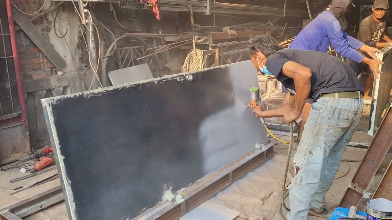 Finising cat dasar epoxsi.. 