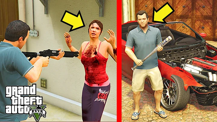 What Happens if Michael Kills Amanda and Destroys Her Car in gta 5