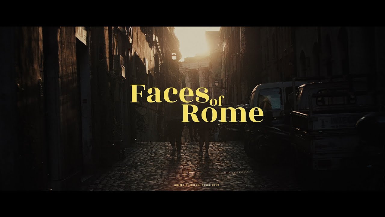 Faces of Rome (GH5 4K + HELIOS-44 Anamorphic)