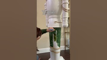 Nutcracker Painting Day 1 #nutcracker #holidaydecor #christmasdecor