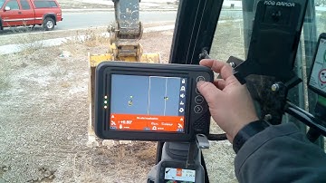 Topcon onboard excavator site calibration and network rtk with no rover