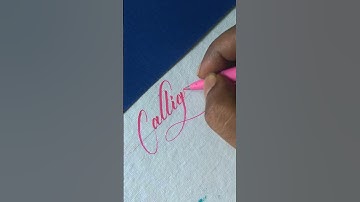 brush lettering | brush pen calligraphy #calligraphy #art #lettering