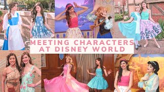 Meeting 14 Princesses and Characters at Disney World! Best and Funniest Moments!