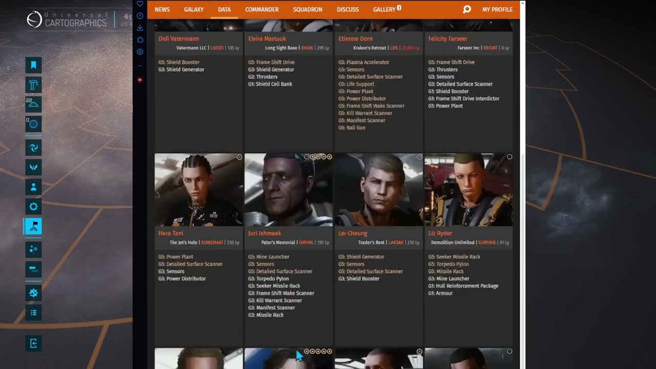 How to Engineer in Elite Dangerous - Felicity Farseer & Upgrades