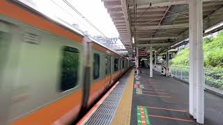 中央快速線E233系0番台 H47 西国分寺駅通過