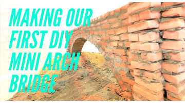 DIY Mini Bridge - Making the Foundations - Part 2