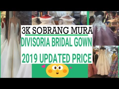 divisoria wedding gowns and prices