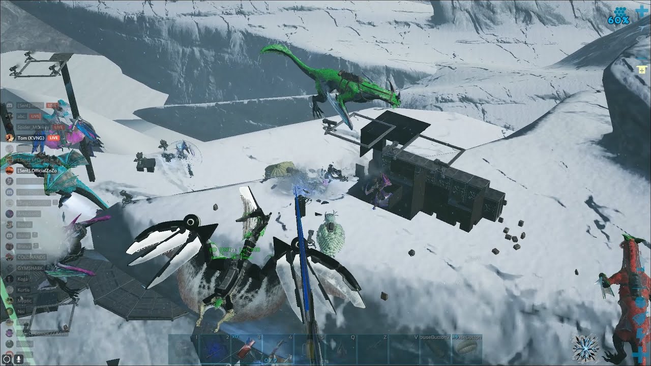 Ark Official PvP | 534 Defense & Wiping 23 Blue OB - YouTube