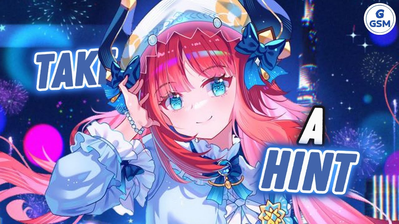 Nightcore - Take A Hint (Rock Version) - (Lyrics)