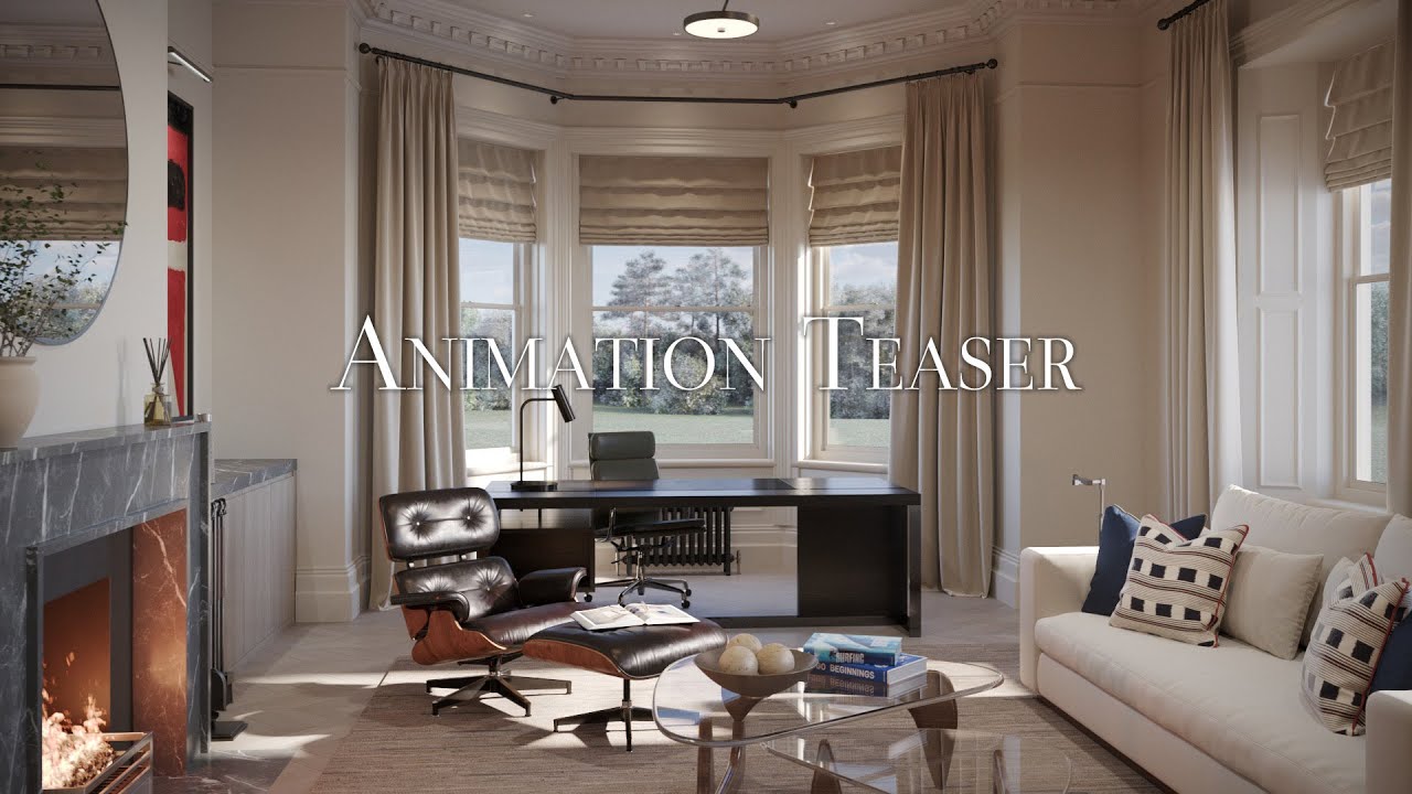 Interior Design Animation Teaser | 3DS Max & Corona Renderer | Architectural Visualization
