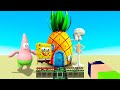 INVADI O MUNDO DO BOB ESPONJA E FUI PRESO NO MINECRAFT!!