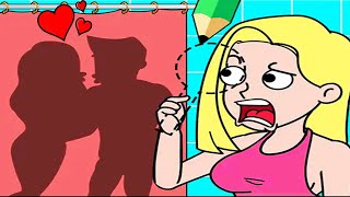 Draw Happy Story: Drawing Games - DOP Love Story - All Levels 1-170 - Android Gameplay Walkthrough screenshot 1