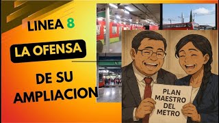 LA BURLA DE LA AMPLIACION DE METRO LINEA 8 CDMX