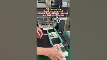 Fully automatic labeling equipment is your first choice to improve production efficiency#labeling