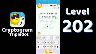 Cryptogram Tripledot Level 202 Answer | SolutionGuruji