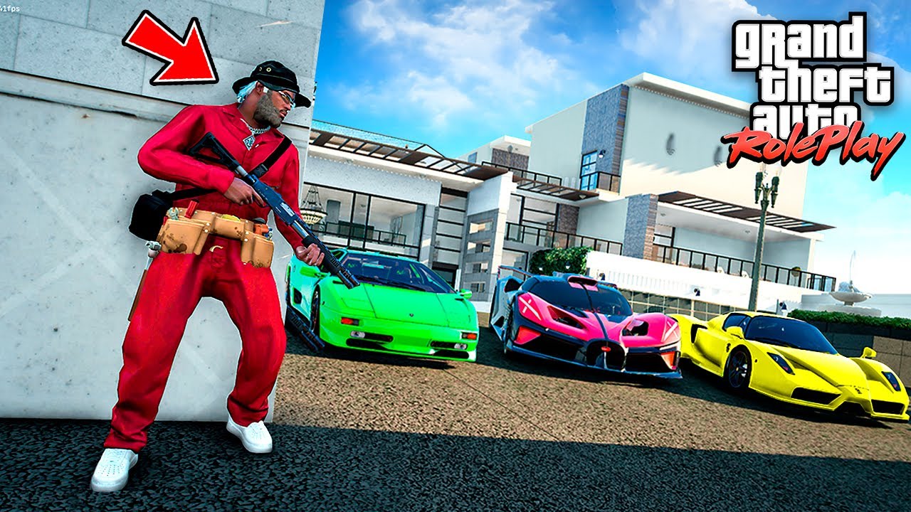 ROBANDO CARROS Lujosos Haciendome Pasar por MECANICO | GTA 5 ROLEPLAY