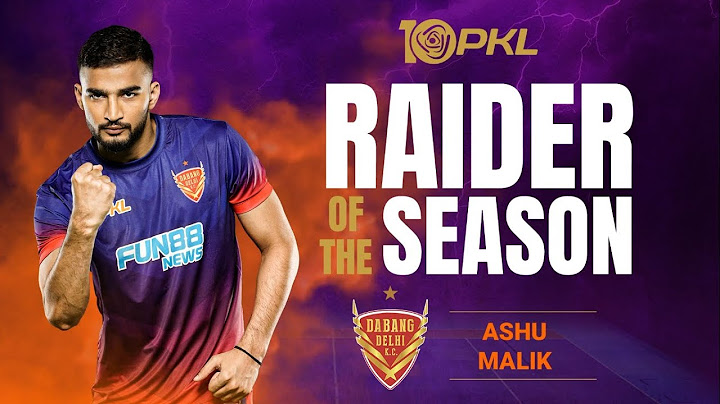 Ashu Malik (Dabang Delhi K.C.) | Best Raider of the Season | PKL Season 10