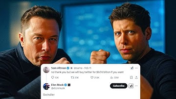 Elon Musk OFFERS $97 Billion to OpenAI, Sam Altman REJECTS And MOCKS Saying We Will Buy X for $9B
