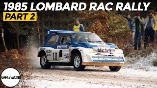 MG Metro 6R4 - 1985 Lombard RAC Rally - Home Footage Pure Sound (Part 2)