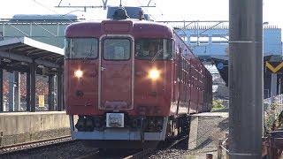【4K】JR七尾線　普通列車413系電車　ｻﾜB05編成　羽咋駅発車