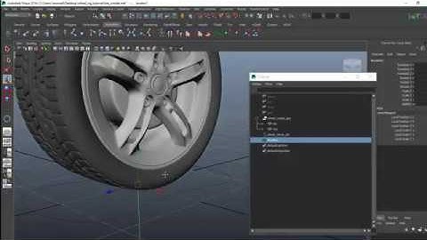How to rig Automated wheel in maya