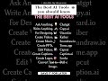 Best AI tools you should know 🤖 Boost productivity and work smarter 🚀