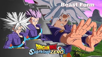 NEW Transforming Future Trunks (Ultimate - Beast) Mod Showcase | Dragon Ball Sparking Zero