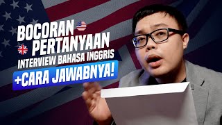 Bocoran Interview Kerja Bahasa Inggris Dan Cara Jawabnya!