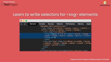Learn to write selectors for svg elements : SelectorsHub