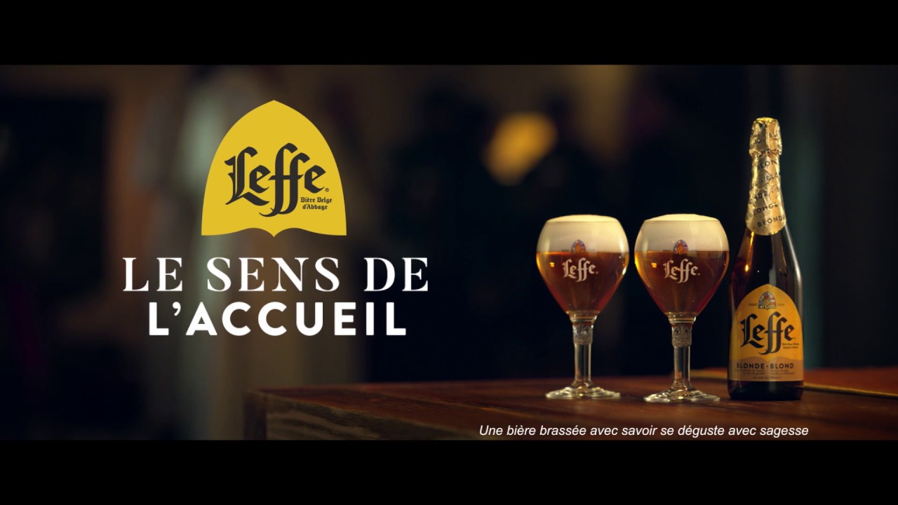 Leffe blonde à la pression