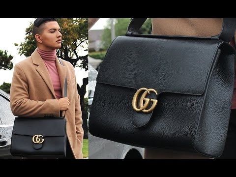 GUCCI MARMONT BAG.. FOR MEN! - YouTube