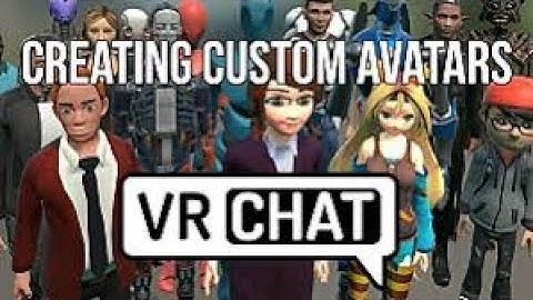 How to Make custom Avatars for VR Chat!! (Unity method)!!! 2020