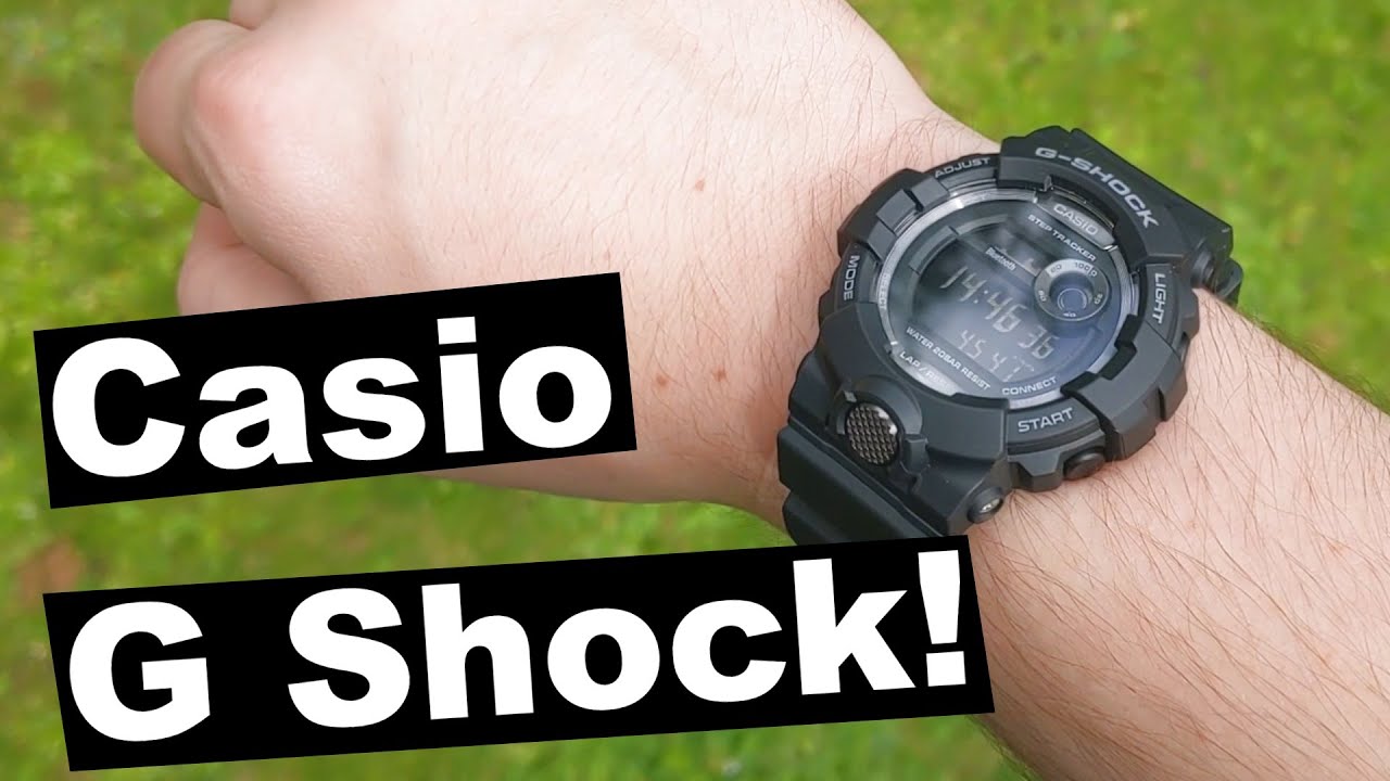 Casio Digital G-Shock Unboxing/Review! (Model GBD-800-1BER) - YouTube | Smartwatches