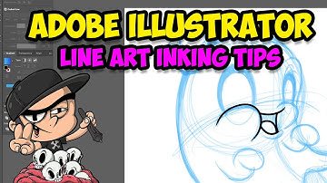 Adobe Illustrator Tutorial And Tips: Inking With Line Art And Expand