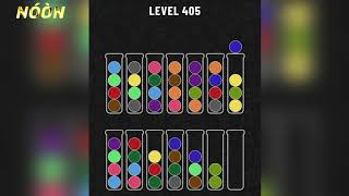 Ball sort puzzle level 405
