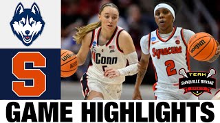 #3 UConn vs Syracuse Highlights | 2024 NCAA Women's Basketball Championship | College Basketball