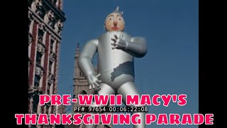 PRE-WWII MACY'S THANKSGIVING PARADE HOME MOVIE FOOTAGE (SILENT) WIZARD OF OZ CHARACTERS 97654