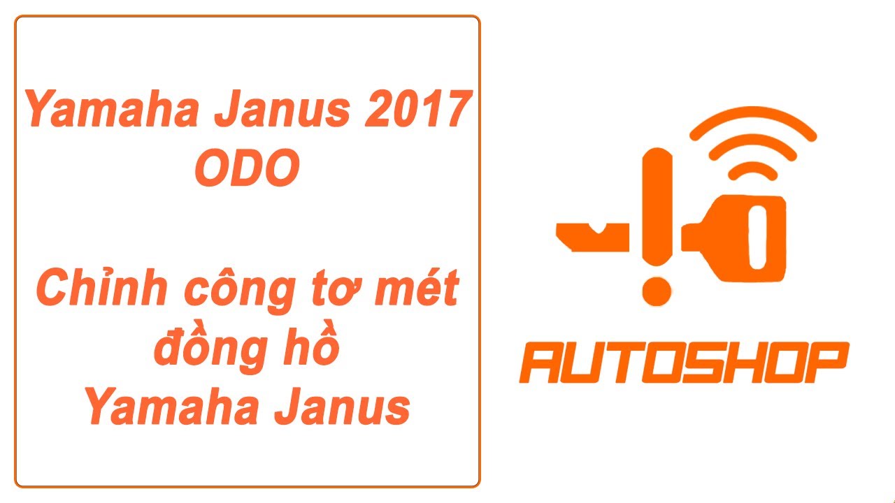 Yamaha Janus 2017 ODO - Chỉnh công tơ mét đồng hồ Yamaha Janus - YouTube