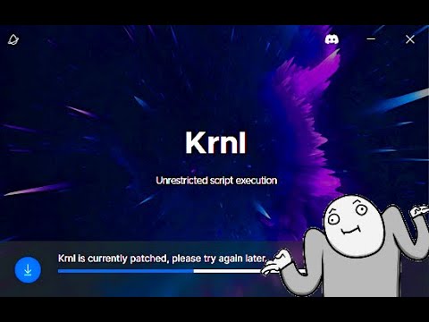 Как исправить ошибку при запуске krnl "krnl is currently patched please try again later"