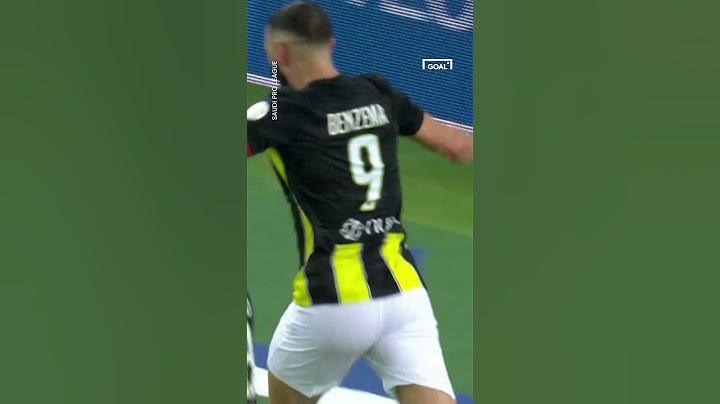 BENZEMA's BACK-HEEL GOAL with AL-ITTIHAD is just 🔥 #shorts