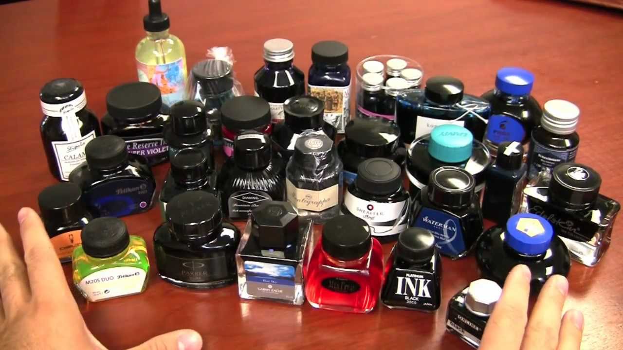 Bottled Fountain Pen Ink