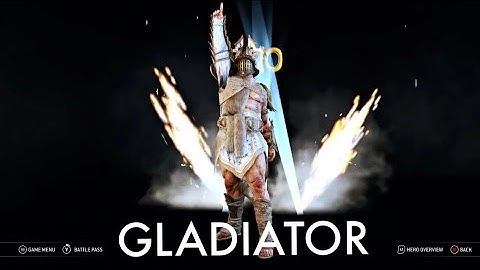 Gladiator All Emotes– For Honor