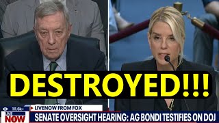 Pam Bondi Explodes On Democrat Senators In Heated Showdown Over Sending National Guard To Chicago