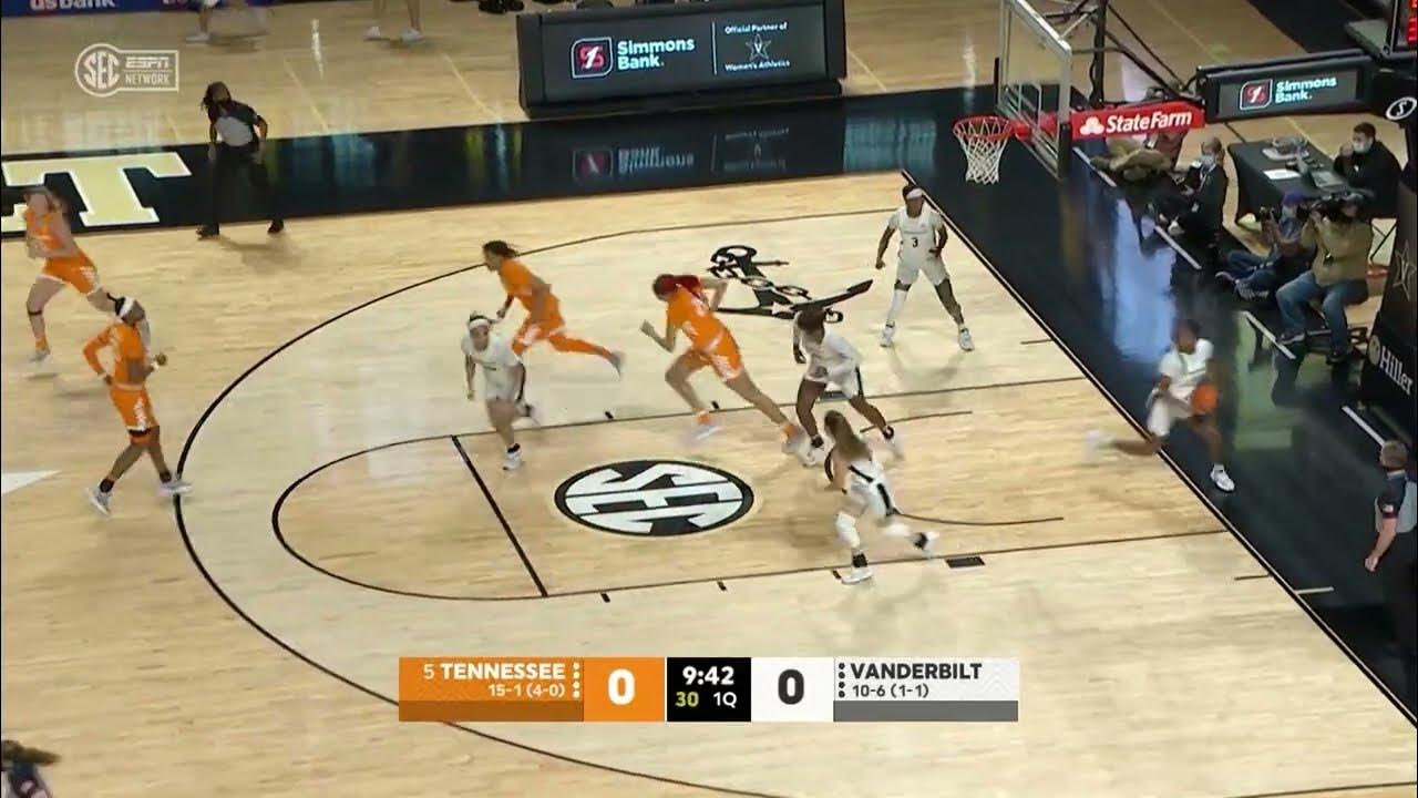 Lady Vols vs. Vanderbilt highlights via UT Athletics YouTube