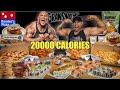 The Rock's Legendary Cheat Day + Cheat Meals (20,000 CALORIES!!)