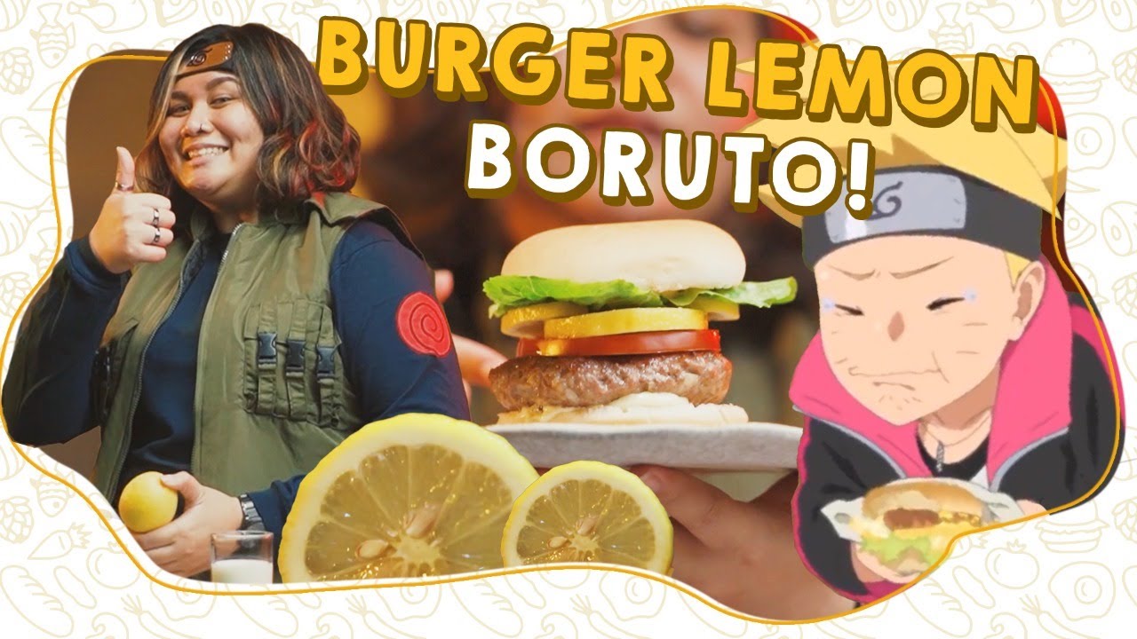 Cara Bikin Super Sour Lemon Burger, Makanan yang Ada di Film Anime